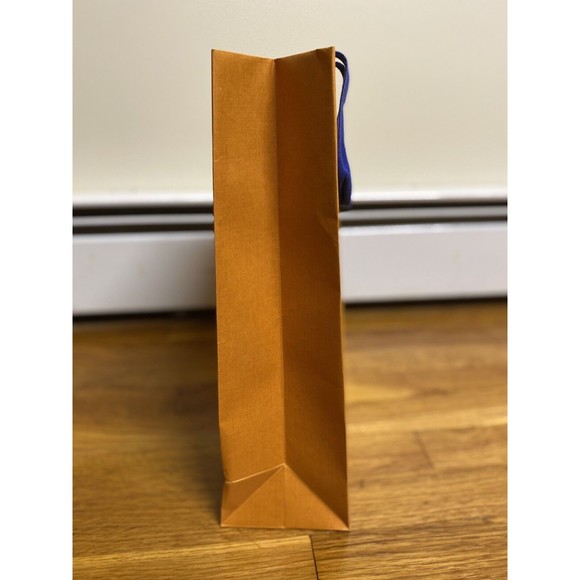 LOUIS VUITTON 4.5 X 10 X 14 Large Authentic Gift Shopping Paper Bag Orange - Picture 2 of 10